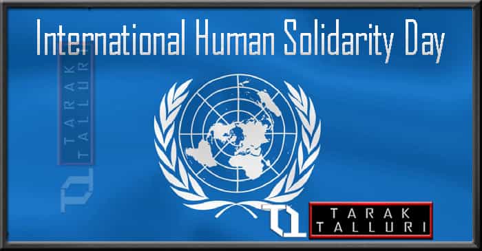 International Human Solidarity Day