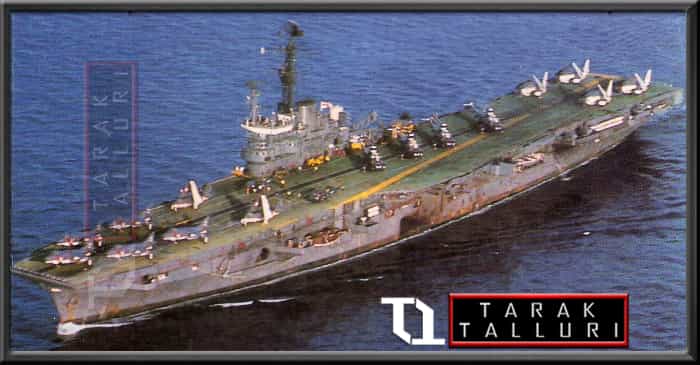 INS Vikrant (R11) 1961 HMS Hercules (R49) 'INS Vikrant' was commissioned