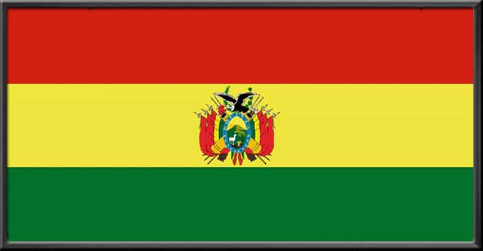 Bolivia flag Bolivian flag