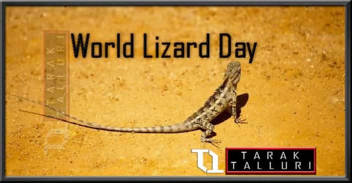 World lizard day