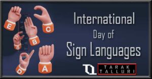 International Day of Sign Languages