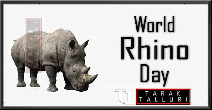 World Rhino Day