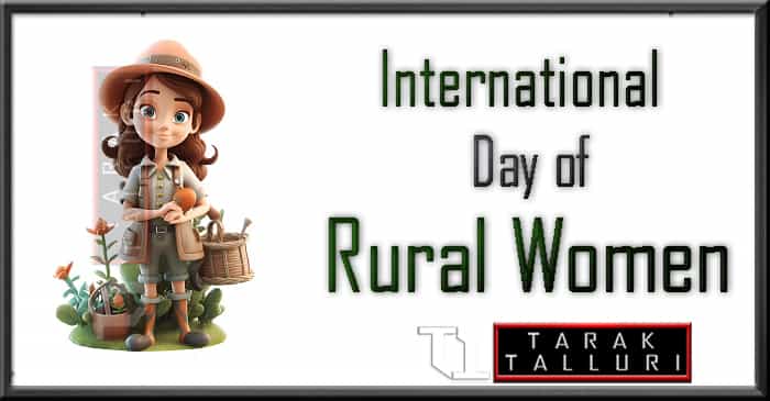 International Day of Rural Women