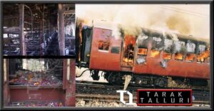 Godhra train burning The Sabarmati Express train was set on fire.