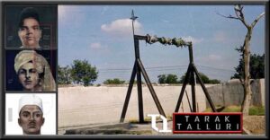 Indian revolutionaries Bhagat Singh, Shivaram Rajguru, Sukhdev Thapar were hanged