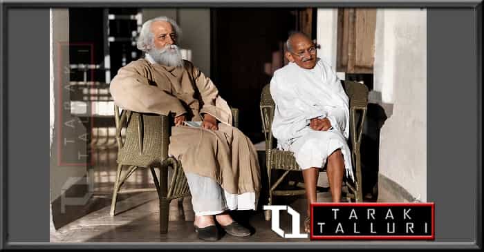 Mahatma Gandhi met Rabindranath Tagore