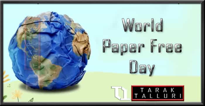 World Paper Free Day