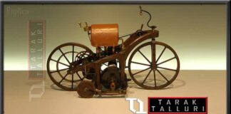 world's first motorcycle the Daimler Reitwagen